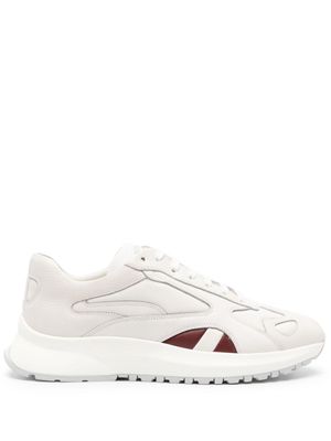 Bally Dewy lace-up leather sneakers - White