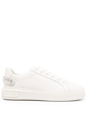 Bally embellished low-top sneakers - White