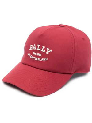 Bally embroidered-logo baseball cap