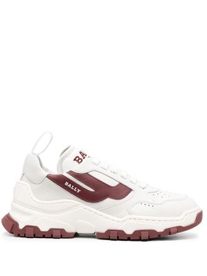 Bally embroidered-logo sneakers - White