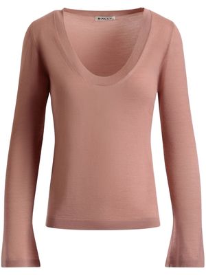 Bally fine-knit cashmere jumper - Pink