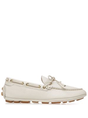 Bally Kyan leather loafers - White
