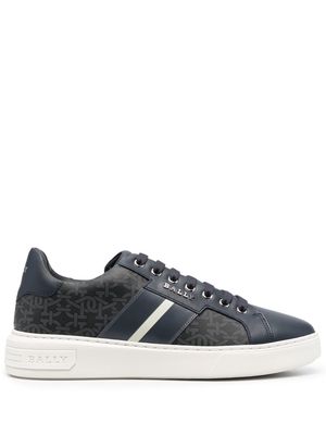 Bally leather lo-top sneakers - Blue