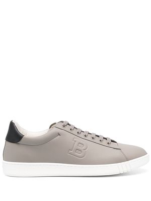 Bally leather low-top sneakers - I7D7 SASSO BLACK