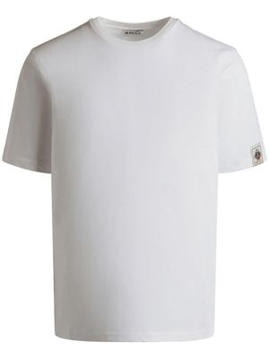 Bally logo-appliqué cotton T-shirt - White
