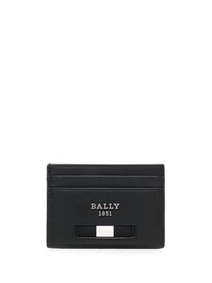 Bally logo plaque cardholder - Black