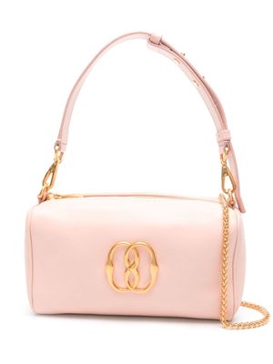 Bally logo-plaque faux-leather bag - Pink