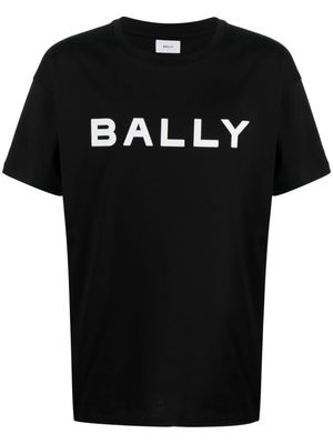 Bally logo-print organic cotton T-shirt - Black