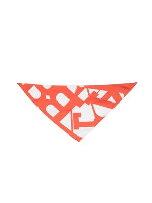Bally logo-print scarf - Orange
