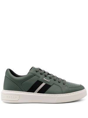 Bally low-top leather sneakers - Green