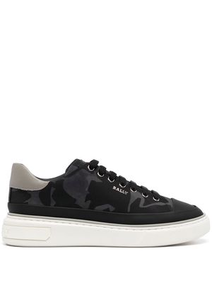 Bally Maily camouflage-print trainers - Black