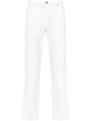 Bally mid-rise straigh-leg jeans - White