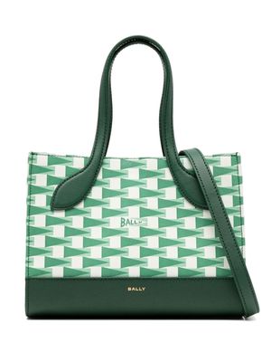 Bally mini Keep On leather tote bag - Green