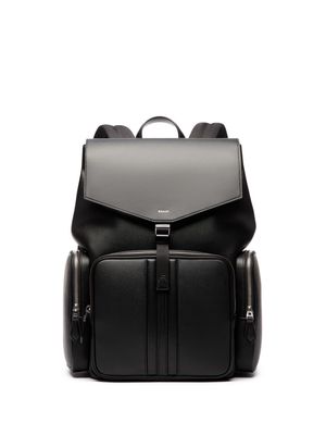 Bally Mythos recycled leather backpack - Black