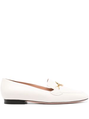 Bally Obrien toe leather loafers - Neutrals