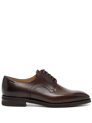 Bally ombré-effect leather derby shoes - Brown
