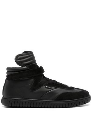 Bally Parrel leather hi-top sneakers - Black