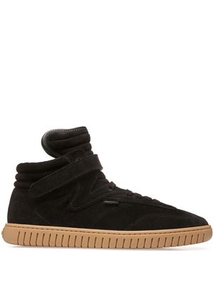 Bally Player suede high-top sneakers - Black