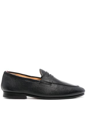Bally Plumy almond-toe leather loafers - Black