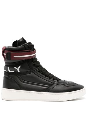 Bally Royce high-top leather sneakers - Black