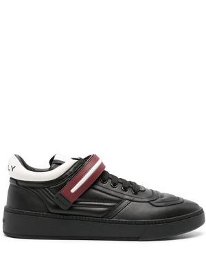 Bally Royce touch-strap leather sneakers - Black