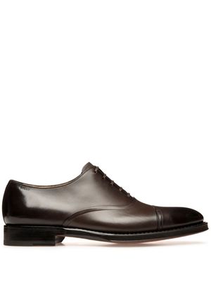 Bally Sadhy leather oxford shoes - Brown