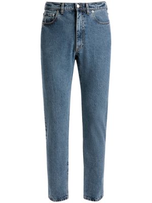 Bally slim-cut cotton tapared jeans - Blue