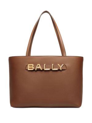 Bally Spell leather tote bag - Brown