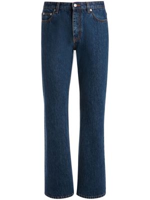 Bally straight-leg cotton jeans - Blue