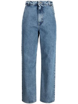 Bally straight-leg cropped jeans - Blue