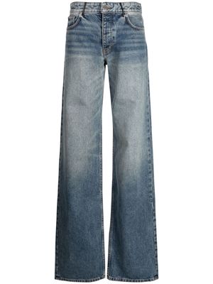 Bally straight-leg stonewashed jeans - Blue