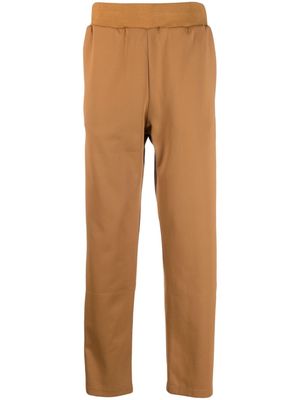 Bally stripe-detail straight-leg trousers - Brown