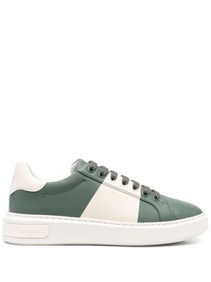 Bally two-tone low-top sneakers - Green