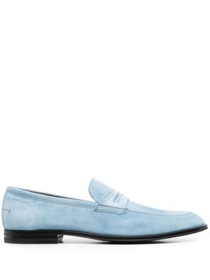 Bally Webb leather loafers - Blue