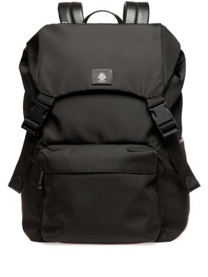 Bally x Adrien Brody logo-patch backpack - Black