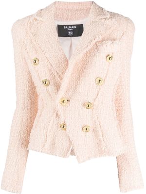 Balmain 8-Button Jolie Madame tweed jacket - Pink