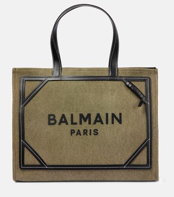 Balmain B-Army 42 canvas tote bag