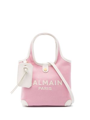 Balmain B-Army canvas mini bag - Pink