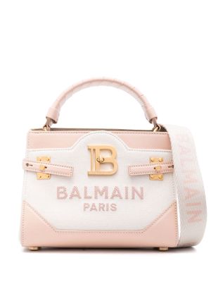 Balmain B-Buzz 22 canvas tote bag - Pink