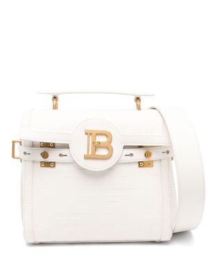 Balmain B-Buzz 23 leather tote bag - Neutrals