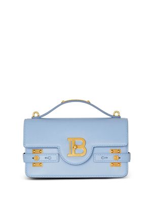 Balmain B-Buzz 24 leather shoulder bag - Blue