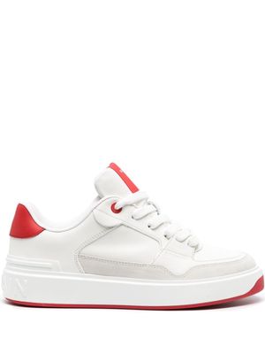 Balmain B-Court Flip leather sneakers - White