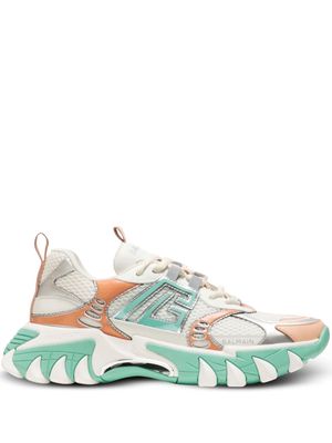 Balmain B-East panelled low-top sneakers - Multicolour