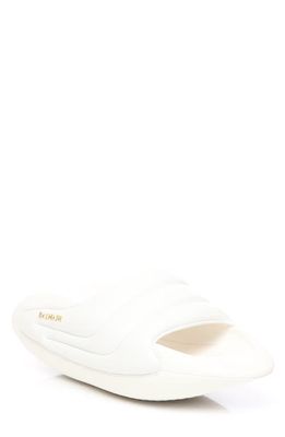 Balmain B-It Puffy Slide Sandal in 0Fa Blanc