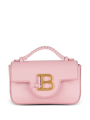 Balmain Bbuzz leather mini bag - Pink
