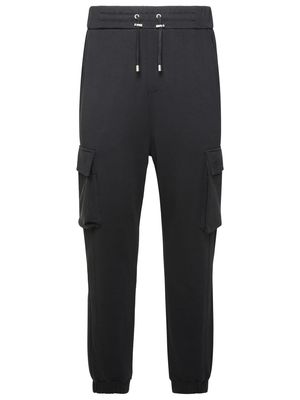 Balmain Black Cotton Joggers