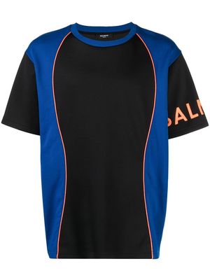 Balmain bulky fit reflect T-shirt - Black
