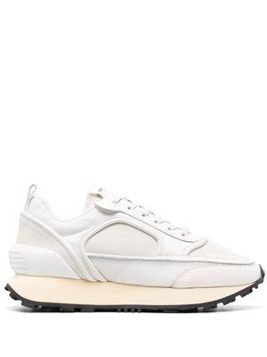 Balmain chunky lace-up sneakers - White