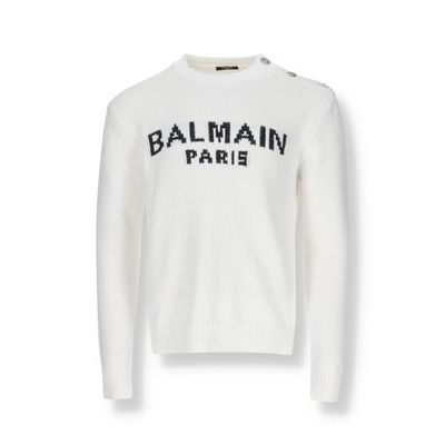 Balmain Cotton Logo Sweater