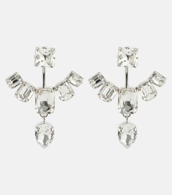 Balmain Crystal pendant earrings